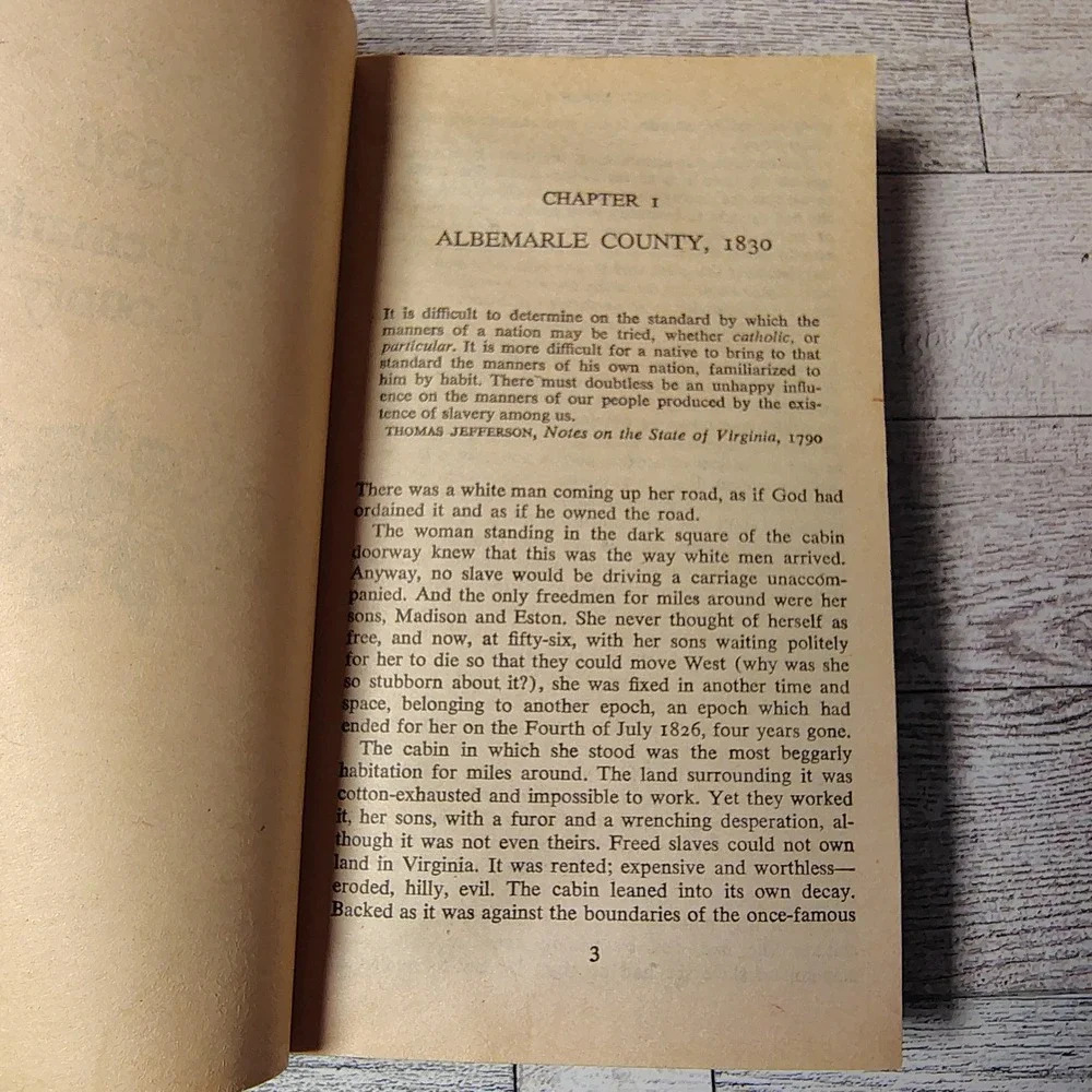 Sally Hemings Novel Barbara‎ Chase Riboud 1980 Avon Paperback 1st Print History